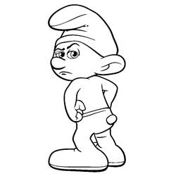 Dibujo Smurfs (Dibujos Animados y Series Animadas) #179053 para imprimir y colorear