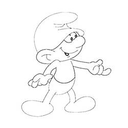 Dibujo Smurfs (Dibujos Animados y Series Animadas) #179058 para imprimir y colorear