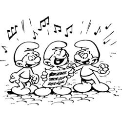 Dibujo Smurfs (Dibujos Animados y Series Animadas) #34587 para imprimir y colorear