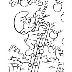 Dibujo para colorear: Smurfs (Dibujos Animados y Series Animadas) #34610 - Dibujos para Colorear e Imprimir Gratis