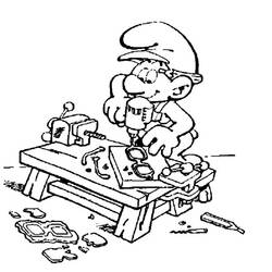 Dibujo Smurfs (Dibujos Animados y Series Animadas) #34633 para imprimir y colorear