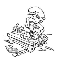 Dibujo Smurfs (Dibujos Animados y Series Animadas) #34648 para imprimir y colorear