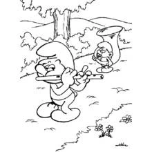 Dibujo Smurfs (Dibujos Animados y Series Animadas) #34650 para imprimir y colorear