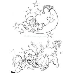 Dibujo para colorear: Smurfs (Dibujos Animados y Series Animadas) #34678 - Dibujos para Colorear e Imprimir Gratis