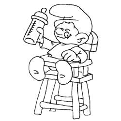 Dibujo Smurfs (Dibujos Animados y Series Animadas) #34688 para imprimir y colorear