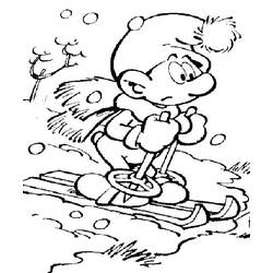 Dibujo Smurfs (Dibujos Animados y Series Animadas) #34698 para imprimir y colorear