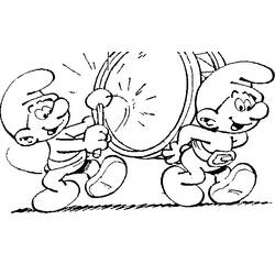 Dibujo Smurfs (Dibujos Animados y Series Animadas) #34705 para imprimir y colorear