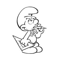 Dibujo para colorear: Smurfs (Dibujos Animados y Series Animadas) #34745 - Dibujos para Colorear e Imprimir Gratis