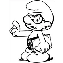 Dibujo Smurfs (Dibujos Animados y Series Animadas) #34748 para imprimir y colorear
