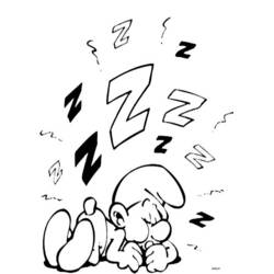 Dibujo para colorear: Smurfs (Dibujos Animados y Series Animadas) #34765 - Dibujos para Colorear e Imprimir Gratis
