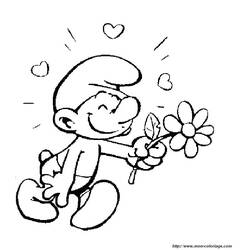 Dibujo Smurfs (Dibujos Animados y Series Animadas) #34819 para imprimir y colorear