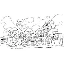 Dibujos para colorear: Smurfs - Dibujos para Colorear e Imprimir Gratis