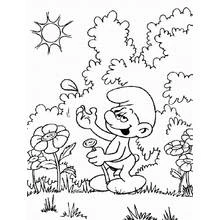 Dibujo Smurfs (Dibujos Animados y Series Animadas) #34897 para imprimir y colorear