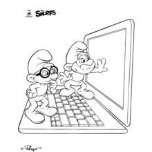Dibujo Smurfs (Dibujos Animados y Series Animadas) #34905 para imprimir y colorear