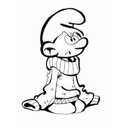 Dibujo para colorear: Smurfs (Dibujos Animados y Series Animadas) #34908 - Dibujos para Colorear e Imprimir Gratis