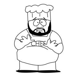 Dibujo para colorear: South Park (Dibujos Animados y Series Animadas) #31127 - Dibujos para Colorear e Imprimir Gratis