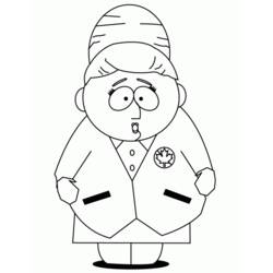 Dibujo para colorear: South Park (Dibujos Animados y Series Animadas) #31145 - Dibujos para Colorear e Imprimir Gratis