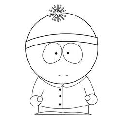 Dibujo para colorear: South Park (Dibujos Animados y Series Animadas) #31245 - Dibujos para Colorear e Imprimir Gratis