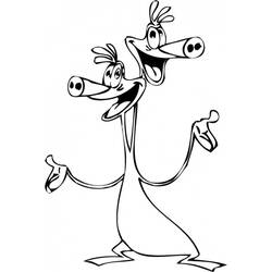 Dibujo para colorear: Space Goofs (Dibujos Animados y Series Animadas) #34272 - Dibujos para Colorear e Imprimir Gratis