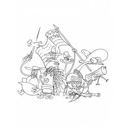 Dibujo para colorear: Space Goofs (Dibujos Animados y Series Animadas) #34274 - Dibujos para Colorear e Imprimir Gratis
