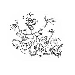 Dibujo para colorear: Space Goofs (Dibujos Animados y Series Animadas) #34275 - Dibujos para Colorear e Imprimir Gratis