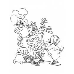 Dibujo para colorear: Space Goofs (Dibujos Animados y Series Animadas) #34499 - Dibujos para Colorear e Imprimir Gratis