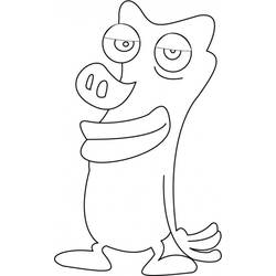 Dibujo para colorear: Space Goofs (Dibujos Animados y Series Animadas) #34514 - Dibujos para Colorear e Imprimir Gratis