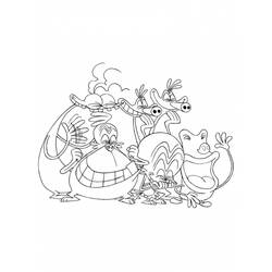 Dibujo para colorear: Space Goofs (Dibujos Animados y Series Animadas) #34516 - Dibujos para Colorear e Imprimir Gratis