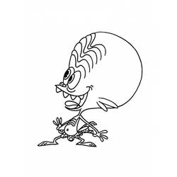 Dibujo para colorear: Space Goofs (Dibujos Animados y Series Animadas) #34518 - Dibujos para Colorear e Imprimir Gratis