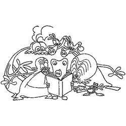 Dibujo para colorear: Space Goofs (Dibujos Animados y Series Animadas) #34527 - Dibujos para Colorear e Imprimir Gratis