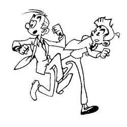 Dibujo para colorear: Spirou (Dibujos Animados y Series Animadas) #30513 - Dibujos para Colorear e Imprimir Gratis