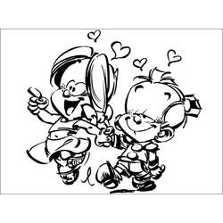 Dibujo para colorear: Spirou (Dibujos Animados y Series Animadas) #30524 - Dibujos para Colorear e Imprimir Gratis