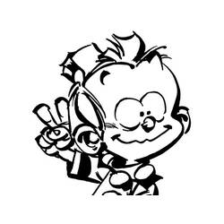 Dibujo para colorear: Spirou (Dibujos Animados y Series Animadas) #30530 - Dibujos para Colorear e Imprimir Gratis