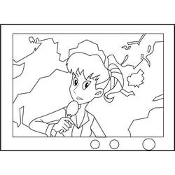 Dibujo para colorear: Spirou y Fantasio (Dibujos Animados y Series Animadas) #182508 - Dibujos para Colorear e Imprimir Gratis