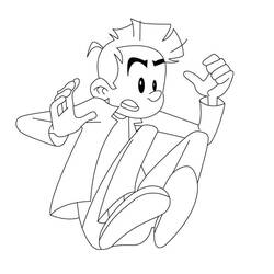 Dibujo para colorear: Spirou y Fantasio (Dibujos Animados y Series Animadas) #182511 - Dibujos para Colorear e Imprimir Gratis