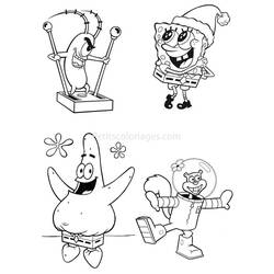 Dibujos para colorear: SpongeBob SquarePants - Dibujos para Colorear e Imprimir Gratis