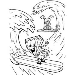 Dibujo para colorear: SpongeBob SquarePants (Dibujos Animados y Series Animadas) #195102 - Dibujos para Colorear e Imprimir Gratis