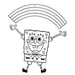 Dibujo para colorear: SpongeBob SquarePants (Dibujos Animados y Series Animadas) #195106 - Dibujos para Colorear e Imprimir Gratis