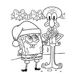 Dibujo para colorear: SpongeBob SquarePants (Dibujos Animados y Series Animadas) #195107 - Dibujos para Colorear e Imprimir Gratis