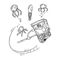 Dibujo para colorear: SpongeBob SquarePants (Dibujos Animados y Series Animadas) #195113 - Dibujos para Colorear e Imprimir Gratis
