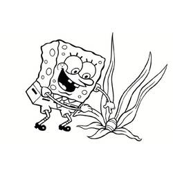 Dibujo para colorear: SpongeBob SquarePants (Dibujos Animados y Series Animadas) #195114 - Dibujos para Colorear e Imprimir Gratis