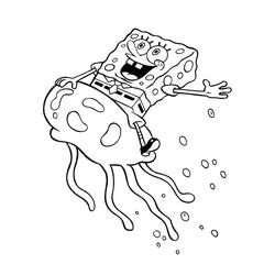 Dibujo para colorear: SpongeBob SquarePants (Dibujos Animados y Series Animadas) #195121 - Dibujos para Colorear e Imprimir Gratis