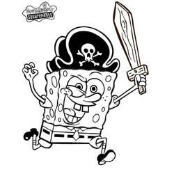 Dibujo para colorear: SpongeBob SquarePants (Dibujos Animados y Series Animadas) #195130 - Dibujos para Colorear e Imprimir Gratis