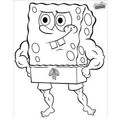 Dibujo para colorear: SpongeBob SquarePants (Dibujos Animados y Series Animadas) #195133 - Dibujos para Colorear e Imprimir Gratis