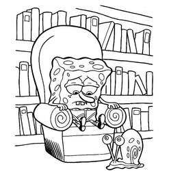Dibujo para colorear: SpongeBob SquarePants (Dibujos Animados y Series Animadas) #195150 - Dibujos para Colorear e Imprimir Gratis