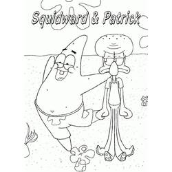 Dibujo para colorear: SpongeBob SquarePants (Dibujos Animados y Series Animadas) #195169 - Dibujos para Colorear e Imprimir Gratis