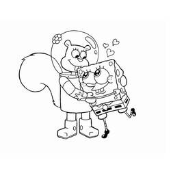 Dibujo para colorear: SpongeBob SquarePants (Dibujos Animados y Series Animadas) #195173 - Dibujos para Colorear e Imprimir Gratis