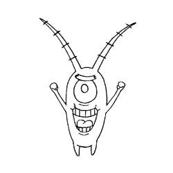 Dibujo para colorear: SpongeBob SquarePants (Dibujos Animados y Series Animadas) #195183 - Dibujos para Colorear e Imprimir Gratis