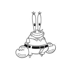 Dibujo para colorear: SquareBob SquarePants (Dibujos Animados y Series Animadas) #33448 - Dibujos para Colorear e Imprimir Gratis