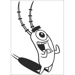 Dibujo para colorear: SquareBob SquarePants (Dibujos Animados y Series Animadas) #33503 - Dibujos para Colorear e Imprimir Gratis